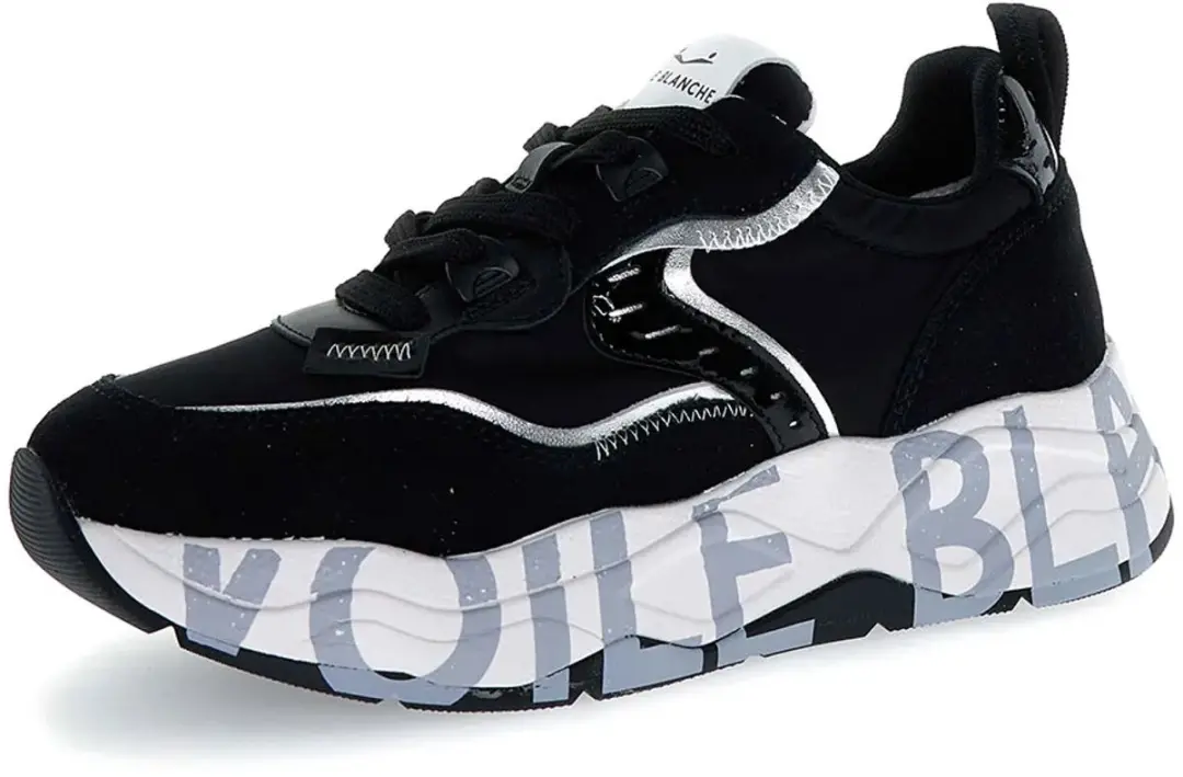 Voile Blanche Club105 Sneakers Dames - Zwart 38 - afbeelding 4 van 6
