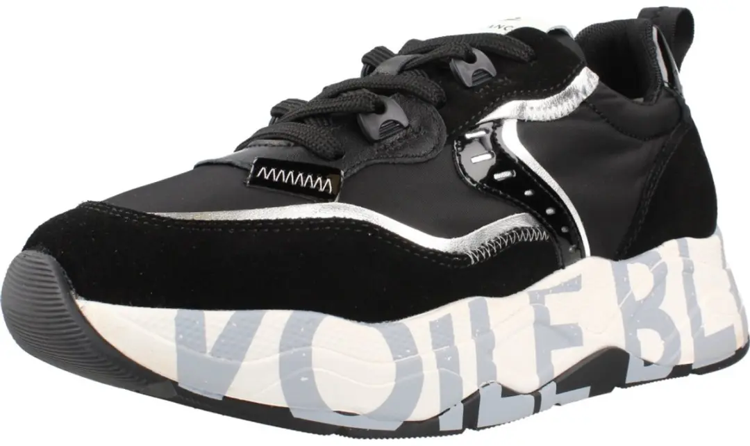 Voile Blanche Club105 Sneakers Dames - Zwart 38 - afbeelding 3 van 6