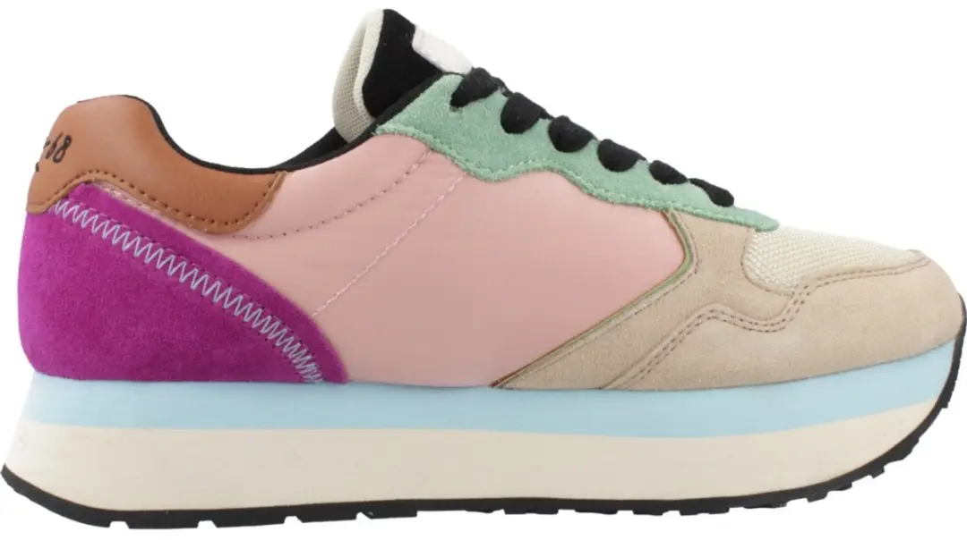 Sun68 Kelly Multicolor Sneakers Laag