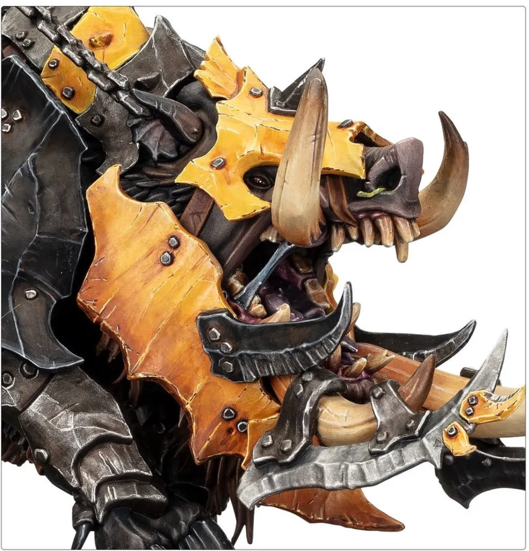 Games Workshop Warhammer Age of Sigmar Tuskboss on Maw-grunta 89-81