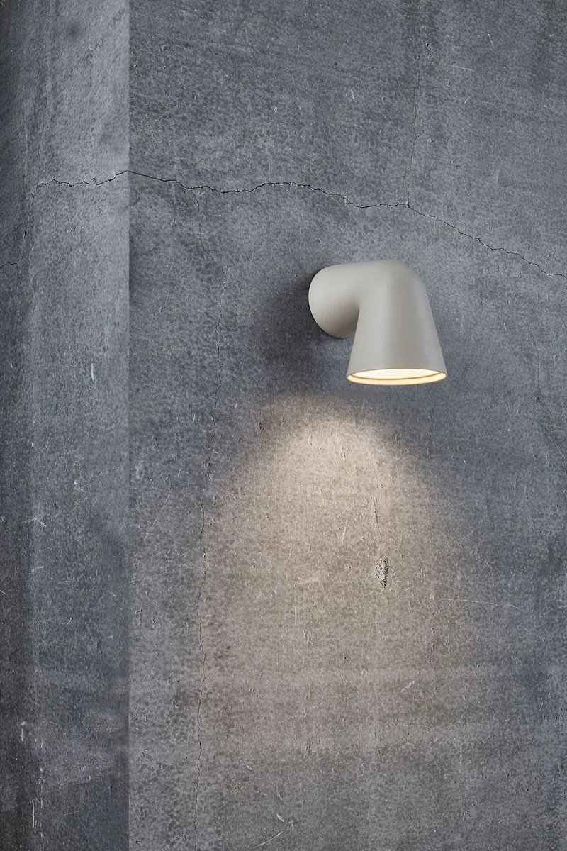 Nordlux Front Wandlamp GU10 - 28W - Zandkleur - IP44