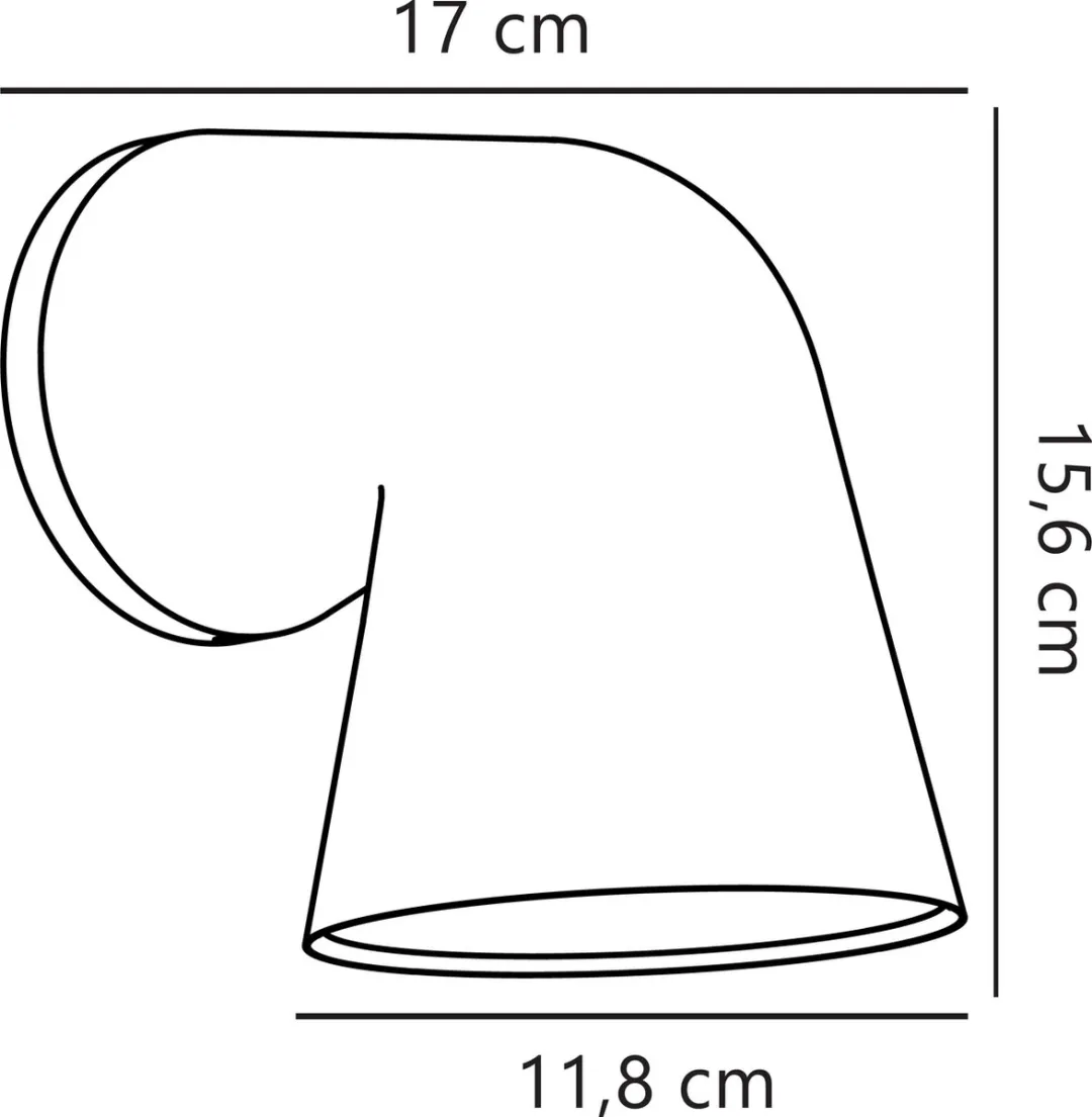 Nordlux Front Wandlamp GU10 - 28W - Zandkleur - IP44