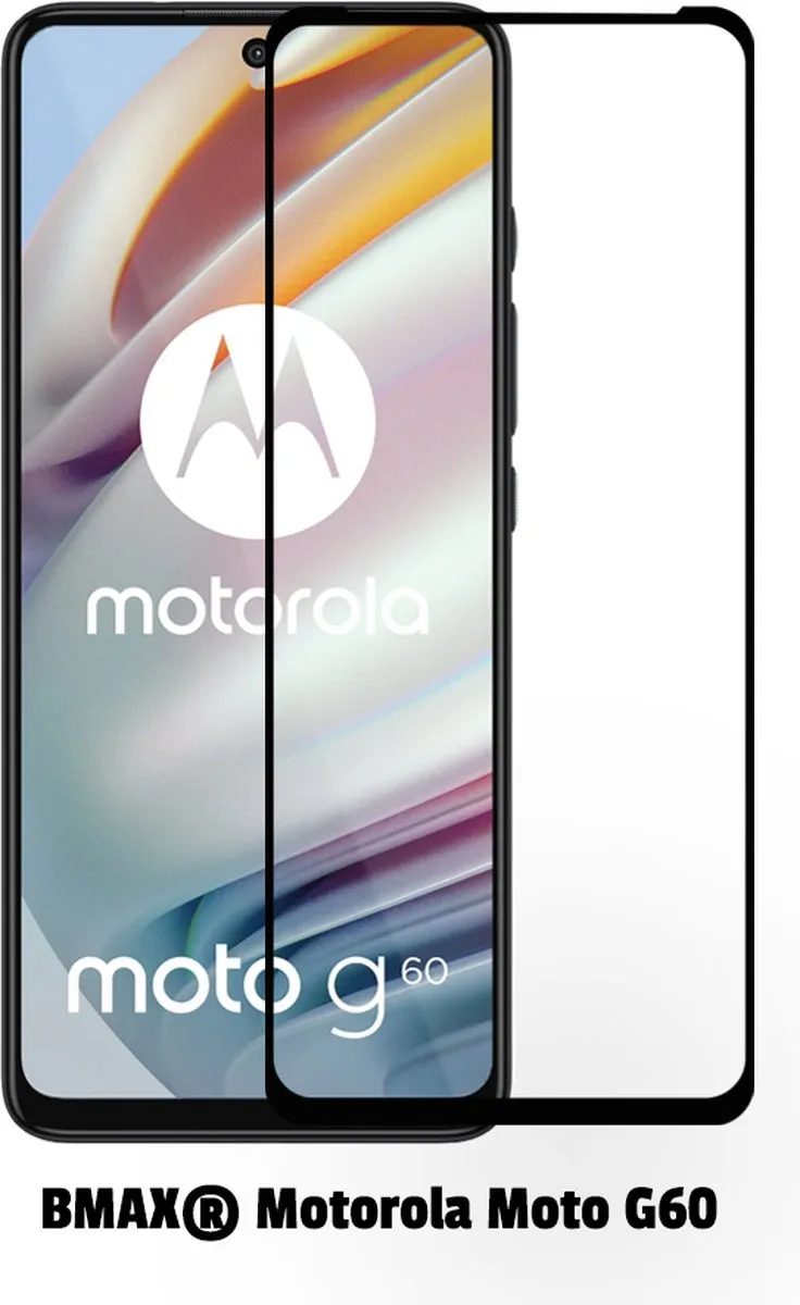 BMAX Moto G60 Screenprotector 2 Stuks - Gehard Glas - Zwart