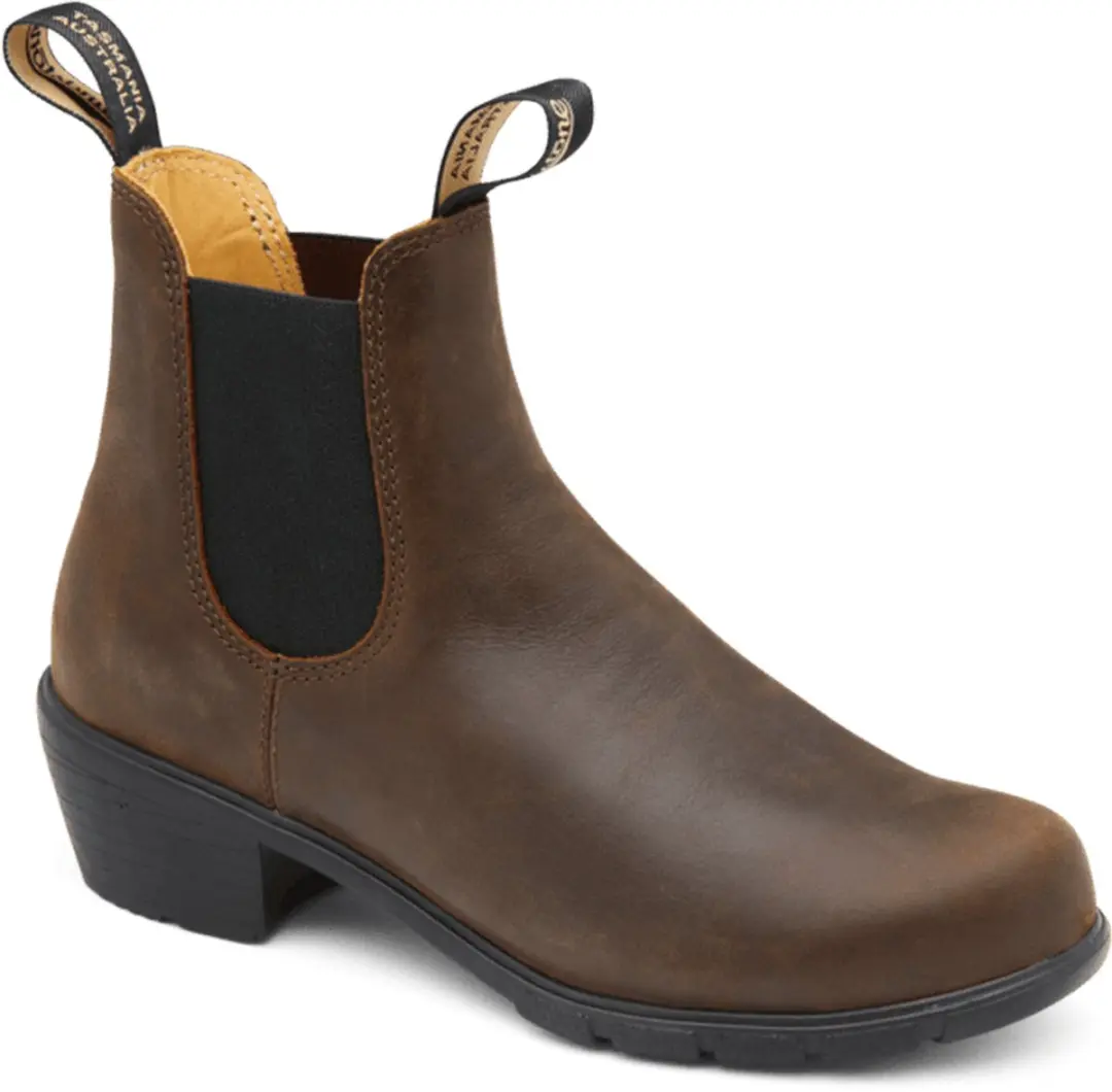Blundstone 1673 Middle Heel Dames Boot - Antique Brown - afbeelding 4 van 6