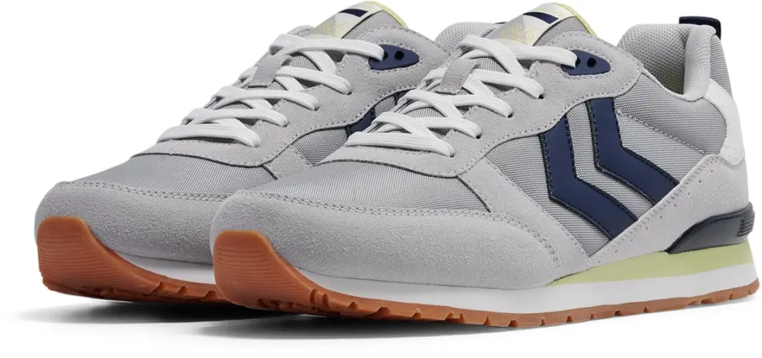 Hummel MONACO 86 NS sneaker herenschoenen vegan 221427 1100 Alloy