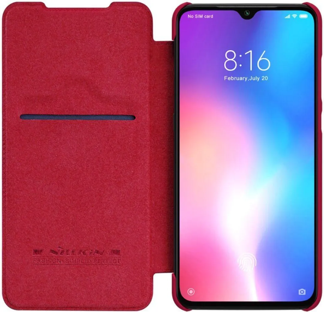 Nillkin Qin Series Flip Hoesje Xiaomi Mi 9 - Rood - afbeelding 2 van 3