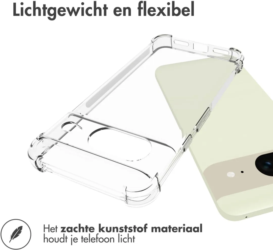 Imoshion Hoesje Google Pixel 8 - Transparant - afbeelding 6 van 6