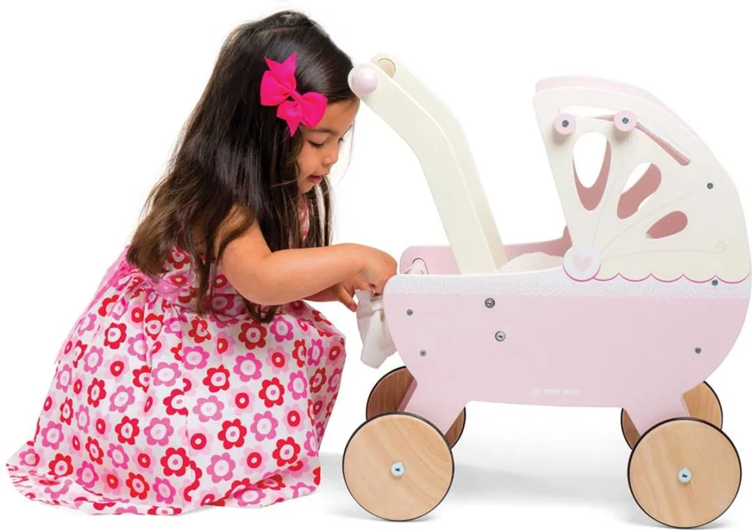Le Toy Van Houten Kinderwagen TV322 - Roze