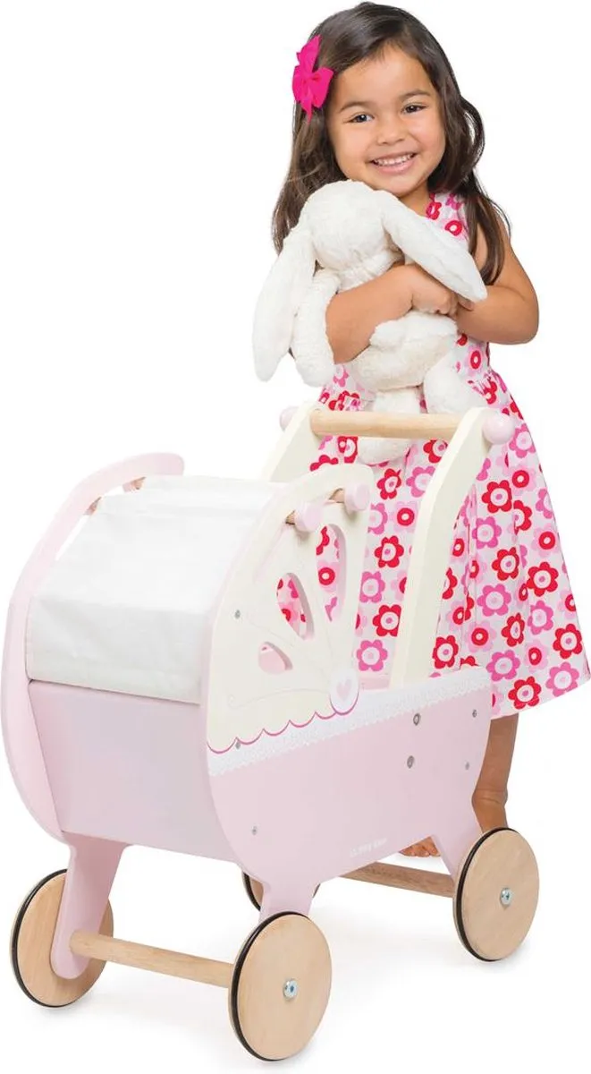 Le Toy Van Houten Kinderwagen TV322 - Roze