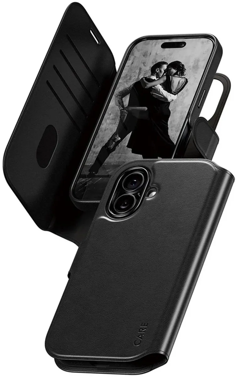 PanzerGlass Tango 2 Wallet Case CR29833 - iPhone 17 - Zwart