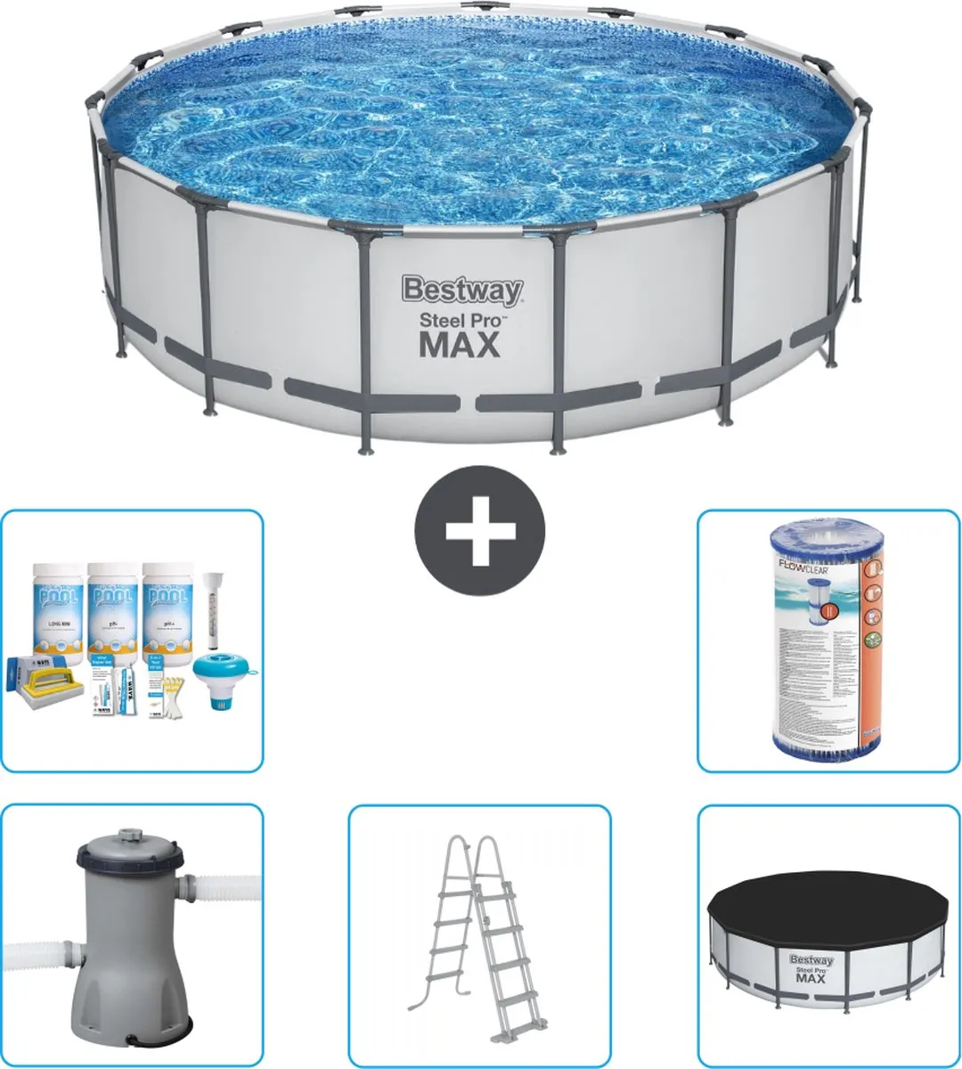 Bestway Steel Pro MAX Zwembad 457x122cm