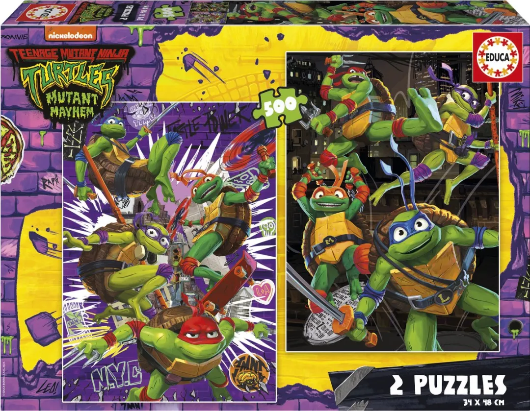 Educa Ninja Turtles Puzzel