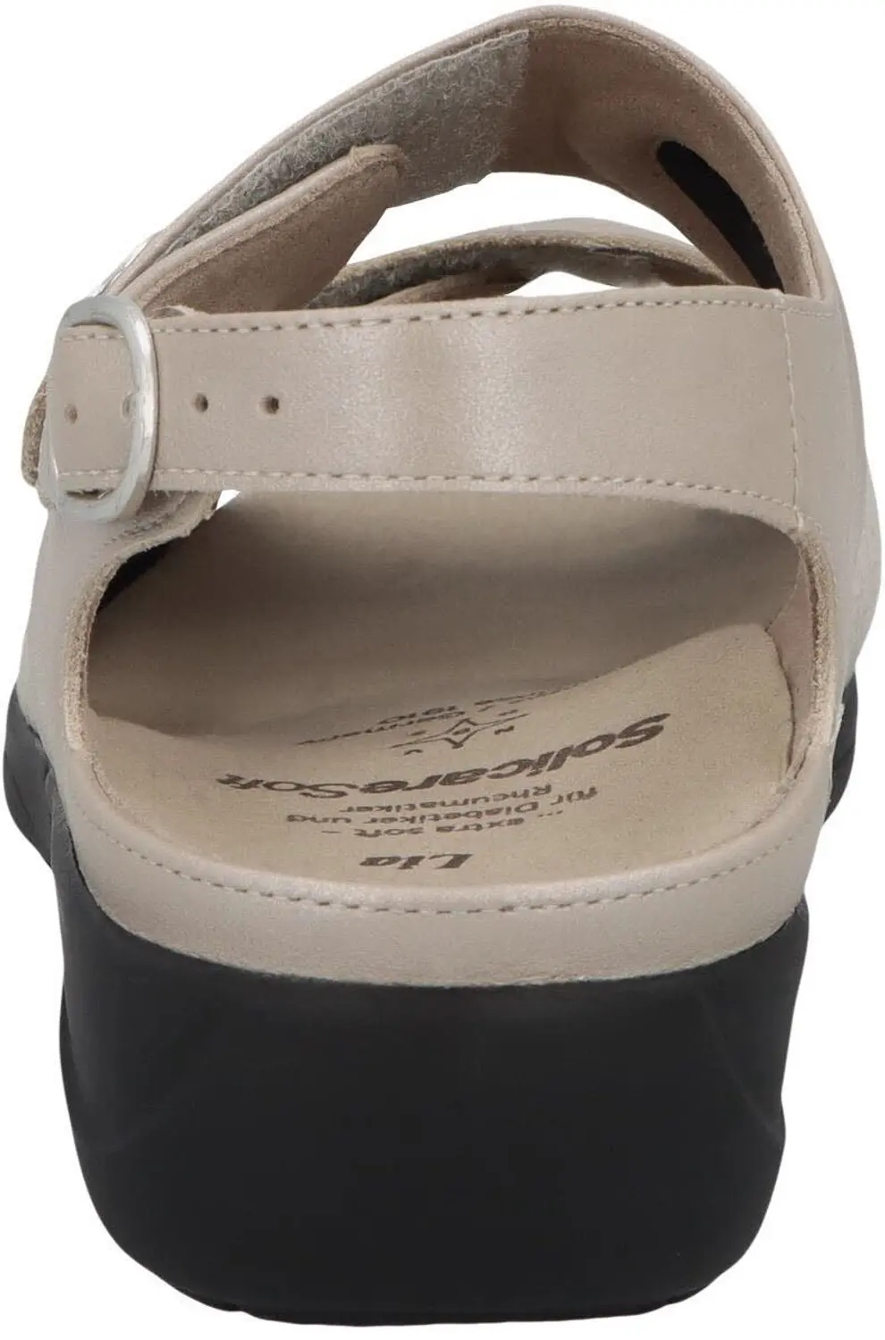 Solidus 73500 Dames Sandalen - Beige - 43 - afbeelding 3 van 6