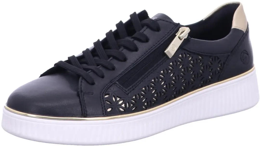 Remonte D2E03 03 dames sneakers zwart maat 37