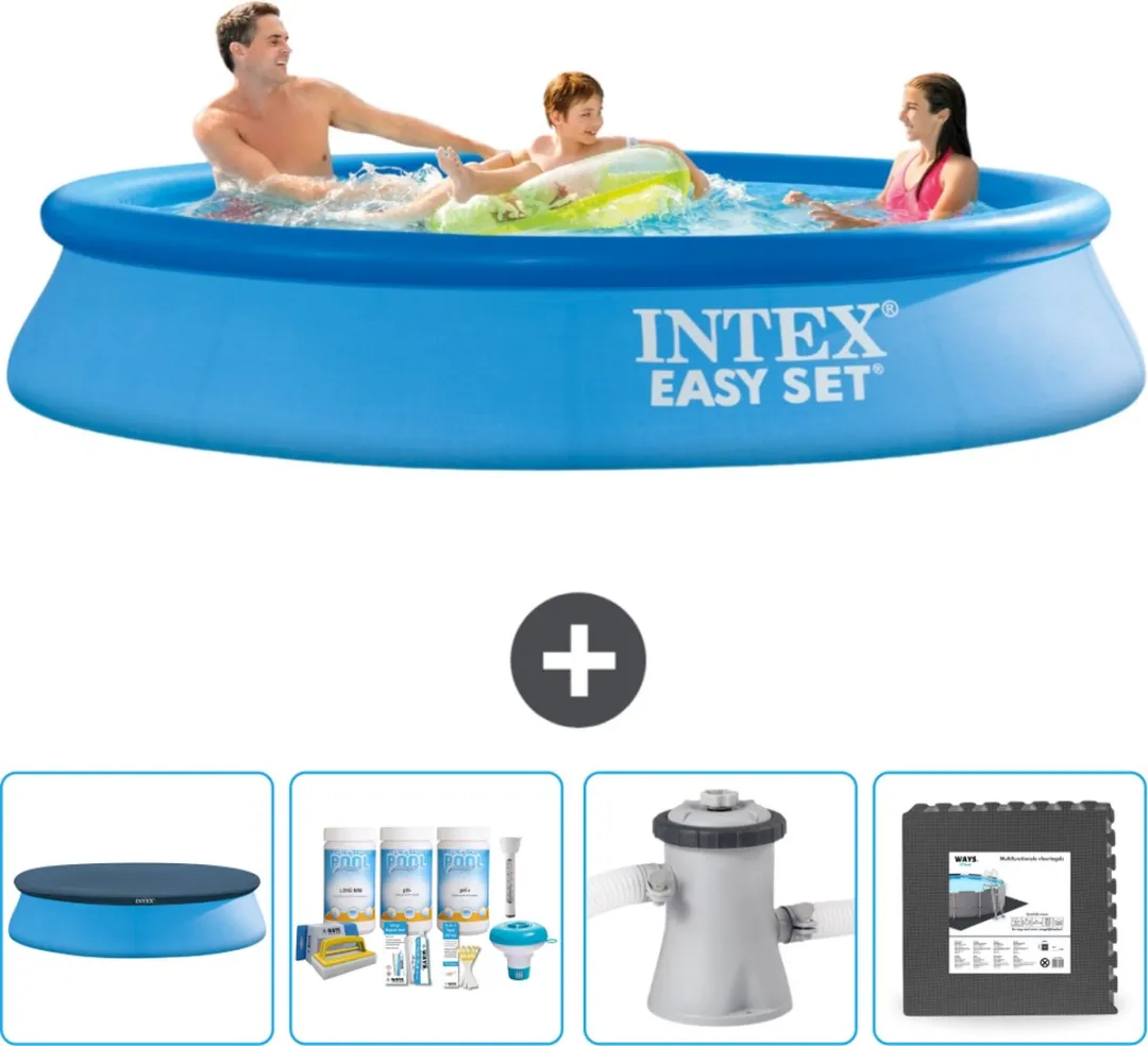 Intex Easy Set Zwembad 305x61cm - Blauw - 3077L