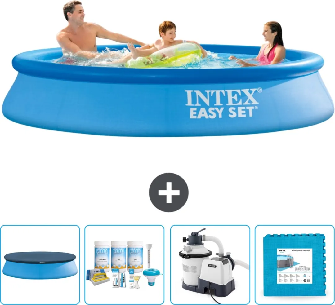 Intex Easy Set Zwembad 305x61cm - Blauw - 3077L