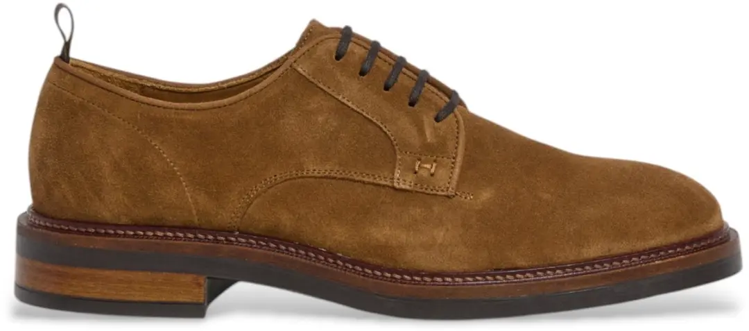 Hackett London Bruine leren schoenen Egmont Fine