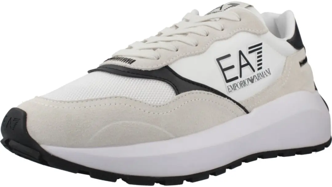 EA7 Evolution Retro Logo Schoenen - Beige - afbeelding 3 van 4