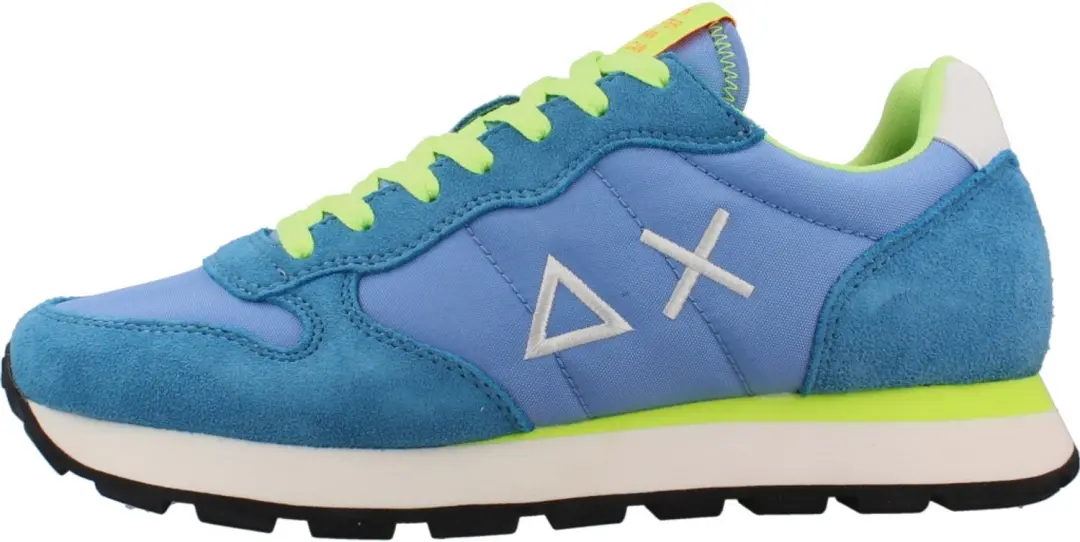 Sun68 Tom Fluo Sneakers - Avio Blue - afbeelding 2 van 6