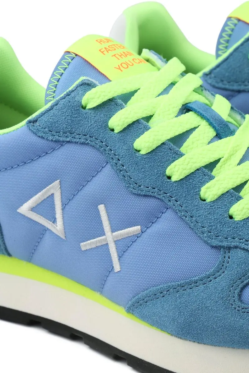 Sun68 Tom Fluo Sneakers - Avio Blue - afbeelding 6 van 6