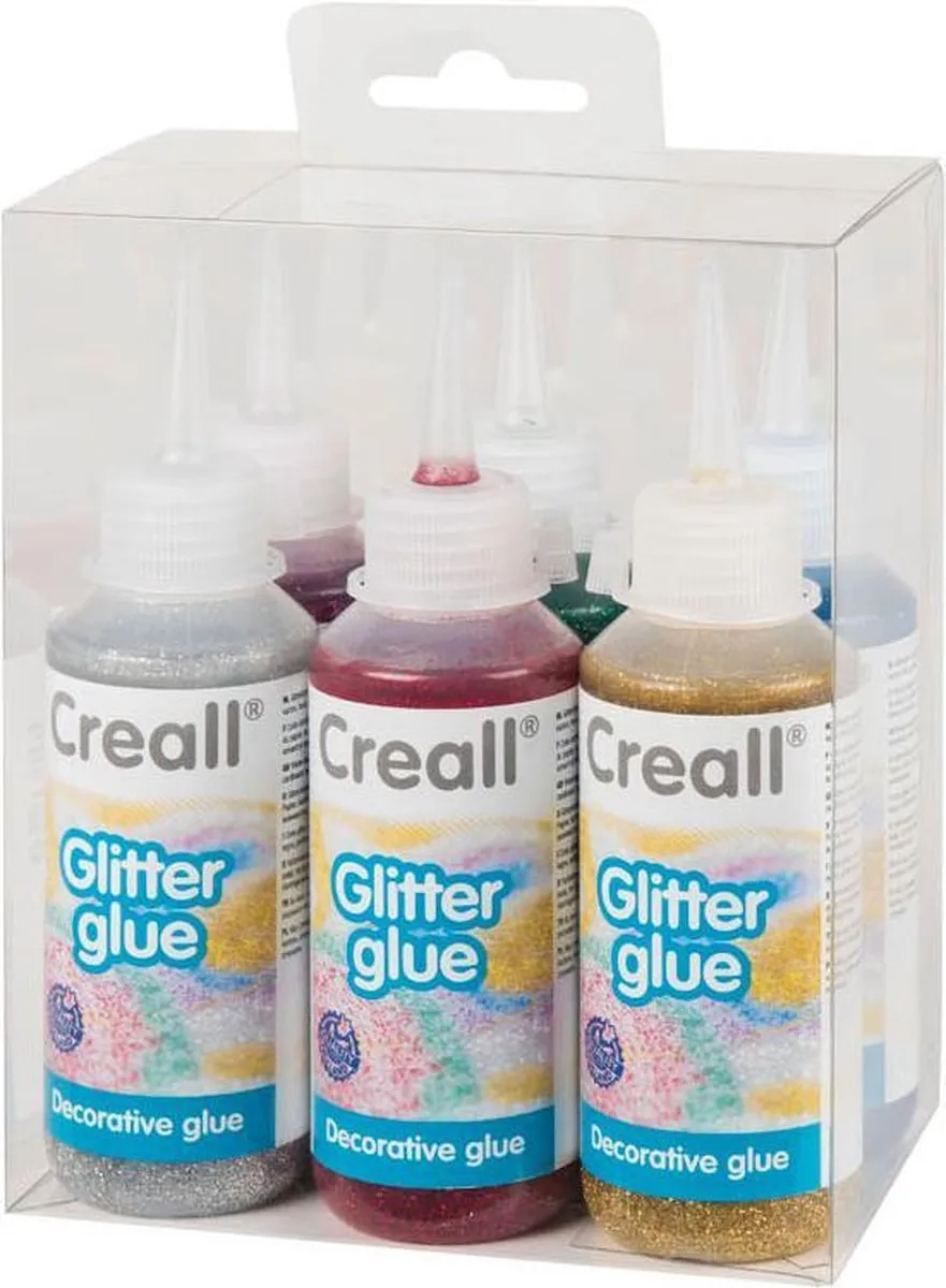 Creall Glitter Lijm 6x100ml