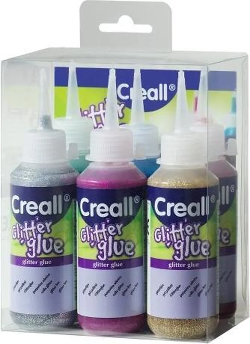 Creall Glitter Lijm 6x100ml