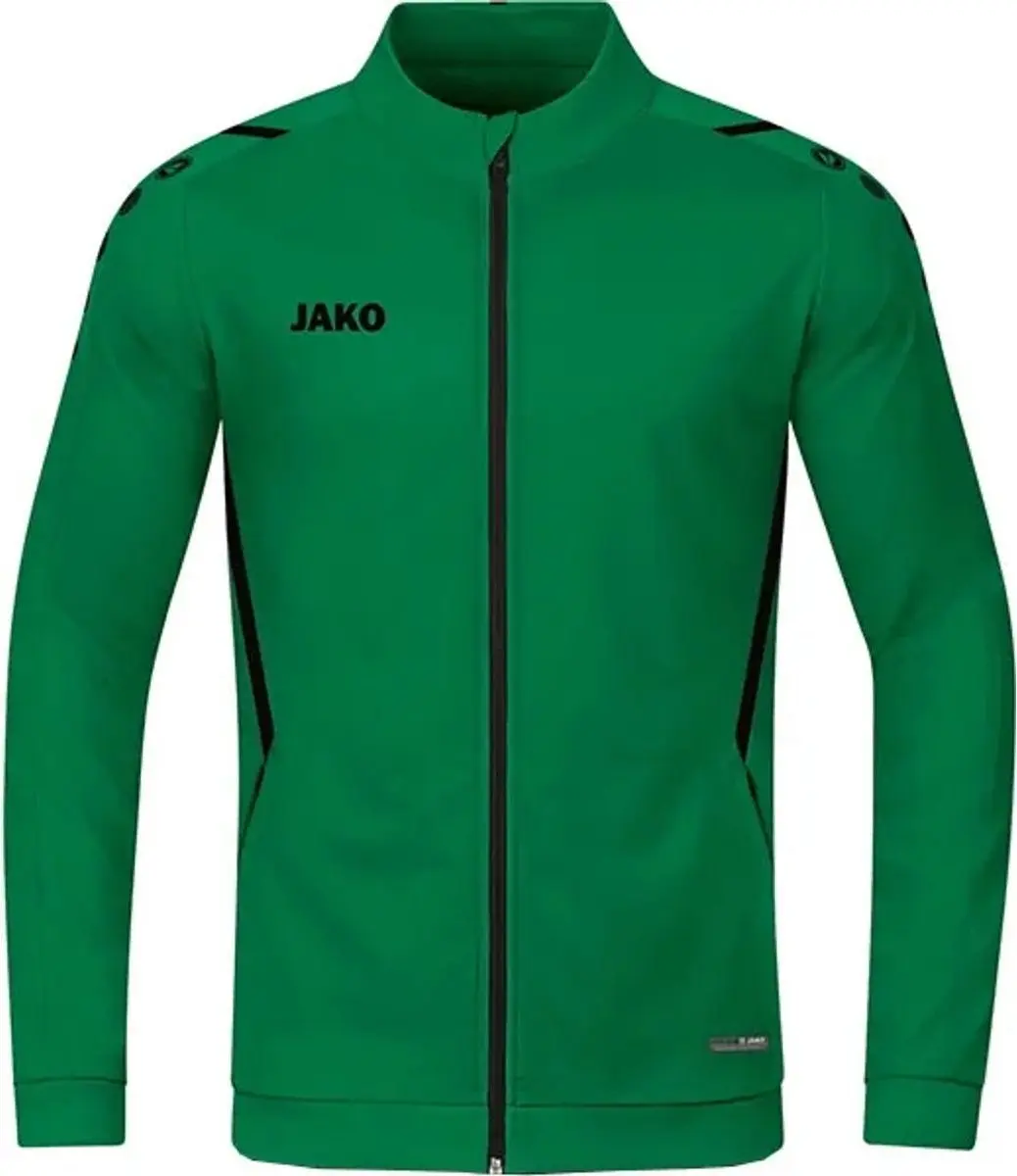 Jako Challenge Polyestervest Dames - Sportgroen / Zwart | Maat: 40 - afbeelding 3 van 4