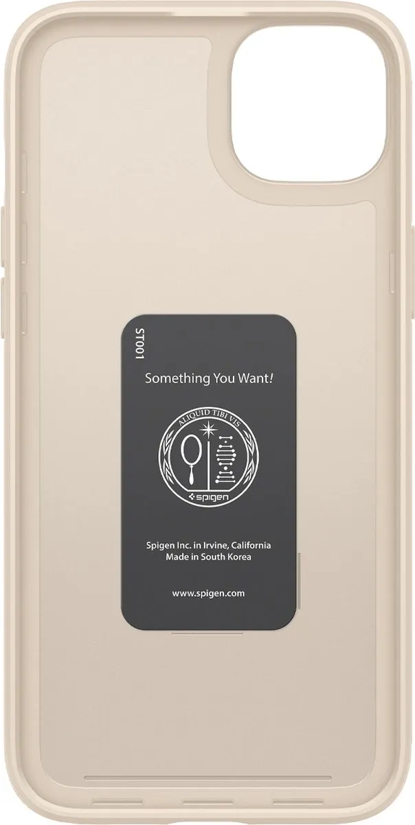 Spigen Thin Fit iPhone 14 Plus Hoesje ACS04778 - Bruin