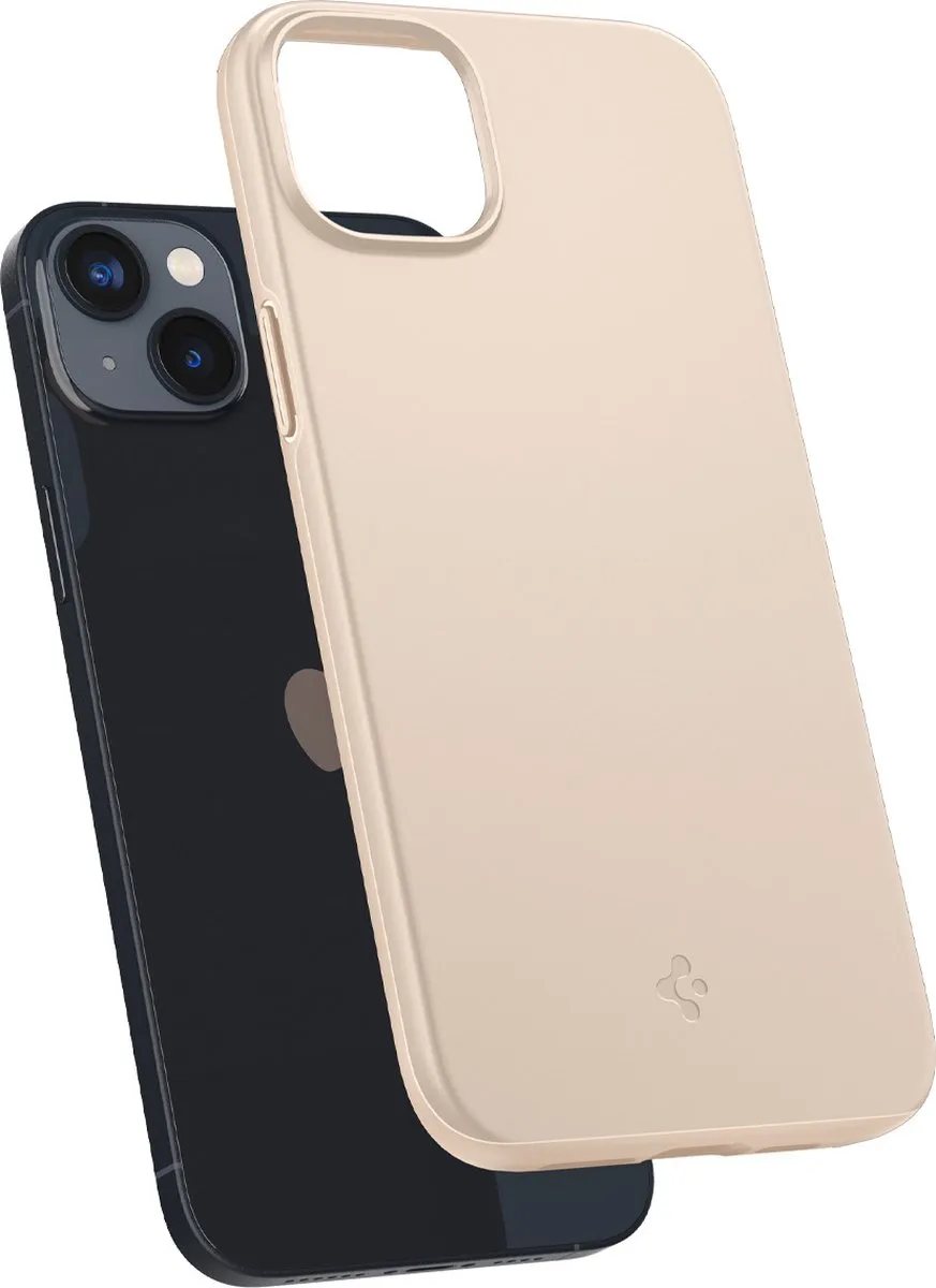 Spigen Thin Fit iPhone 14 Plus Hoesje ACS04778 - Bruin