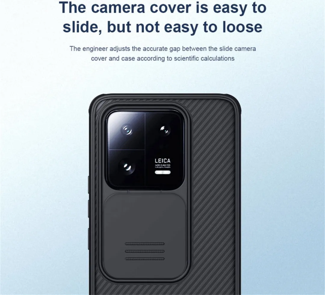 Nillkin CamShield Hoesje Xiaomi 13 Pro - Blauw SH00057790 - afbeelding 6 van 6