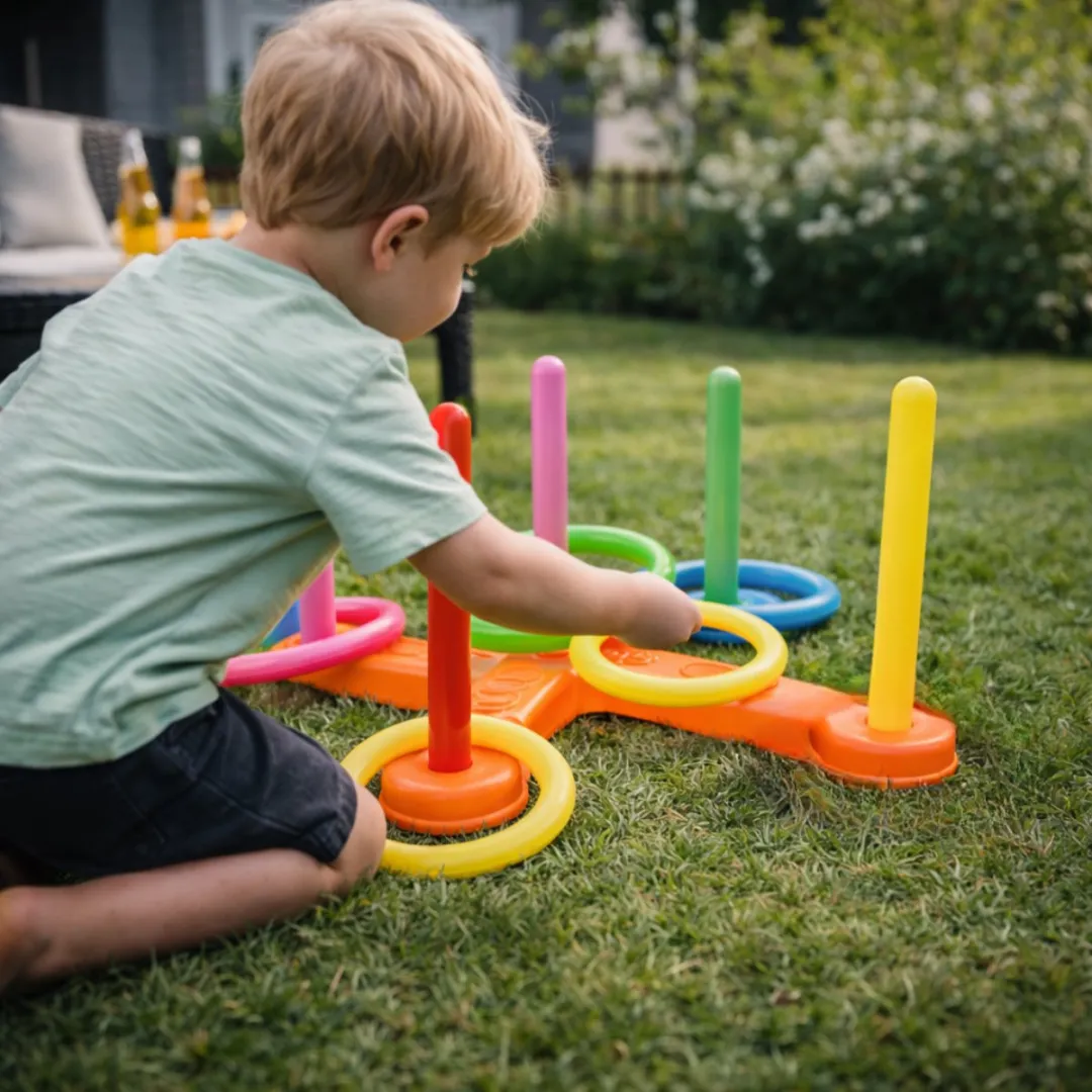 Eddy Toys Ringwerp Spel 12-delig - Meerkleurig