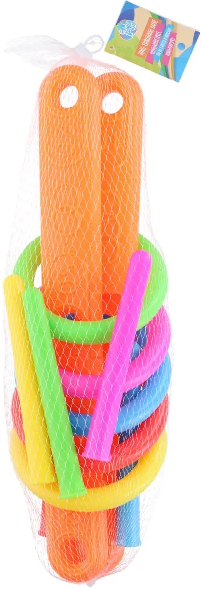 Eddy Toys Ringwerp Spel 12-delig - Meerkleurig