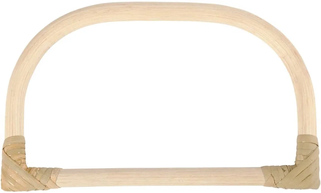 Creativ Company Handvat Tas Bamboe - Multicolor