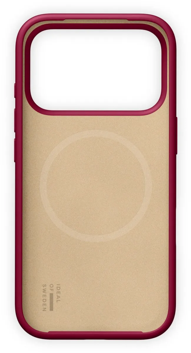 iDeal of Sweden Silicone Case iPhone 17 Pro - Cranberry - IDSICMS-I2561P-521