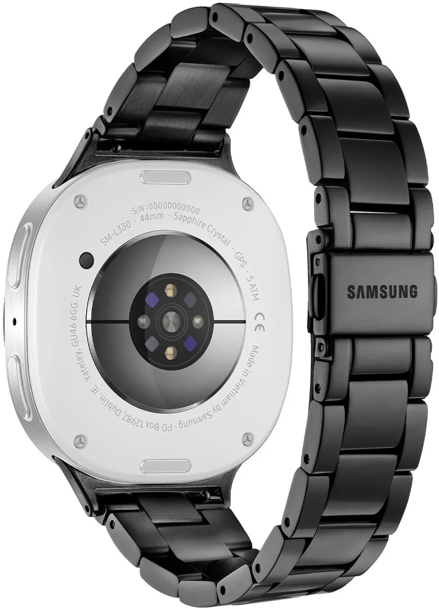 Samsung Galaxy Watch 8 LTE SA.L320SBS20 - 40mm - Zilver/Zwart