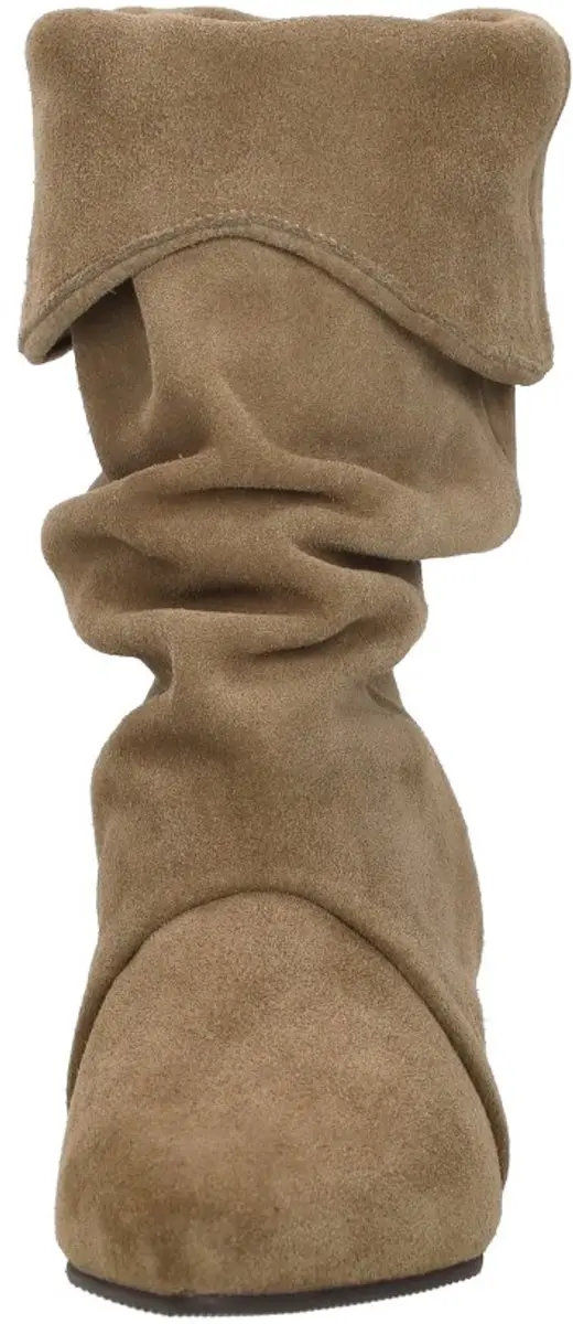 Shoecolate Enkellaarsjes Hak - Taupe - Maat 42 - afbeelding 6 van 6