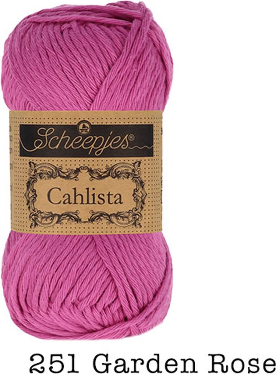 Scheepjes Cahlista Garden Rose (251) Wol