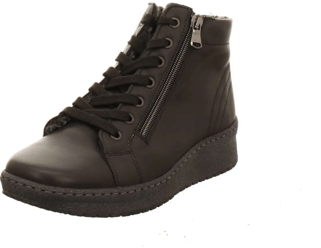 Semler I6516 Ilona H-Weite schwarz dames laarzen zwart maat 42