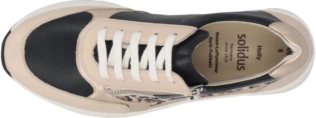 Solidus 46023 Dames Sneakers - Beige - 37 - afbeelding 6 van 6