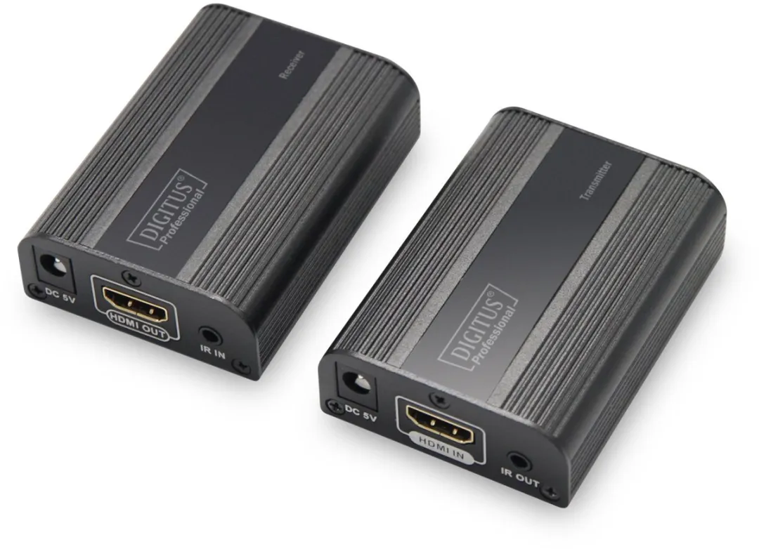 Digitus DS-55204 HDMI Extender - 4K - 60m - Zwart