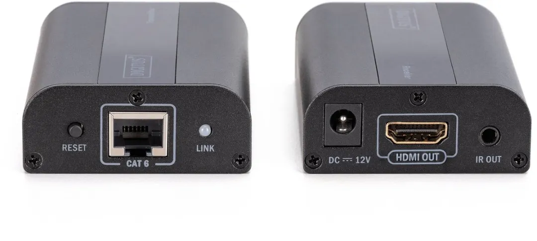 Digitus DS-55204 HDMI Extender - 4K - 60m - Zwart
