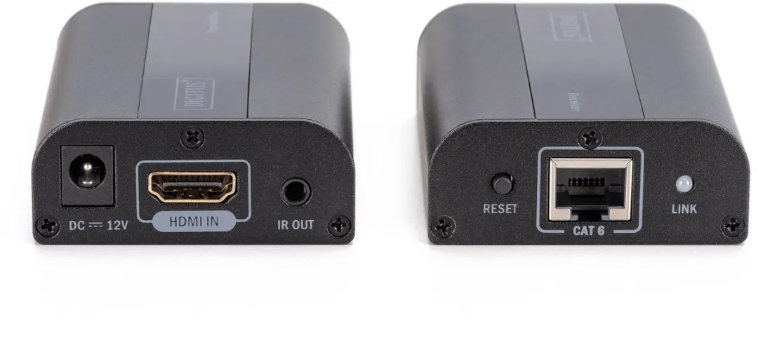 Digitus DS-55204 HDMI Extender - 4K - 60m - Zwart