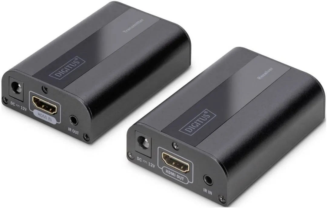 Digitus DS-55204 HDMI Extender - 4K - 60m - Zwart