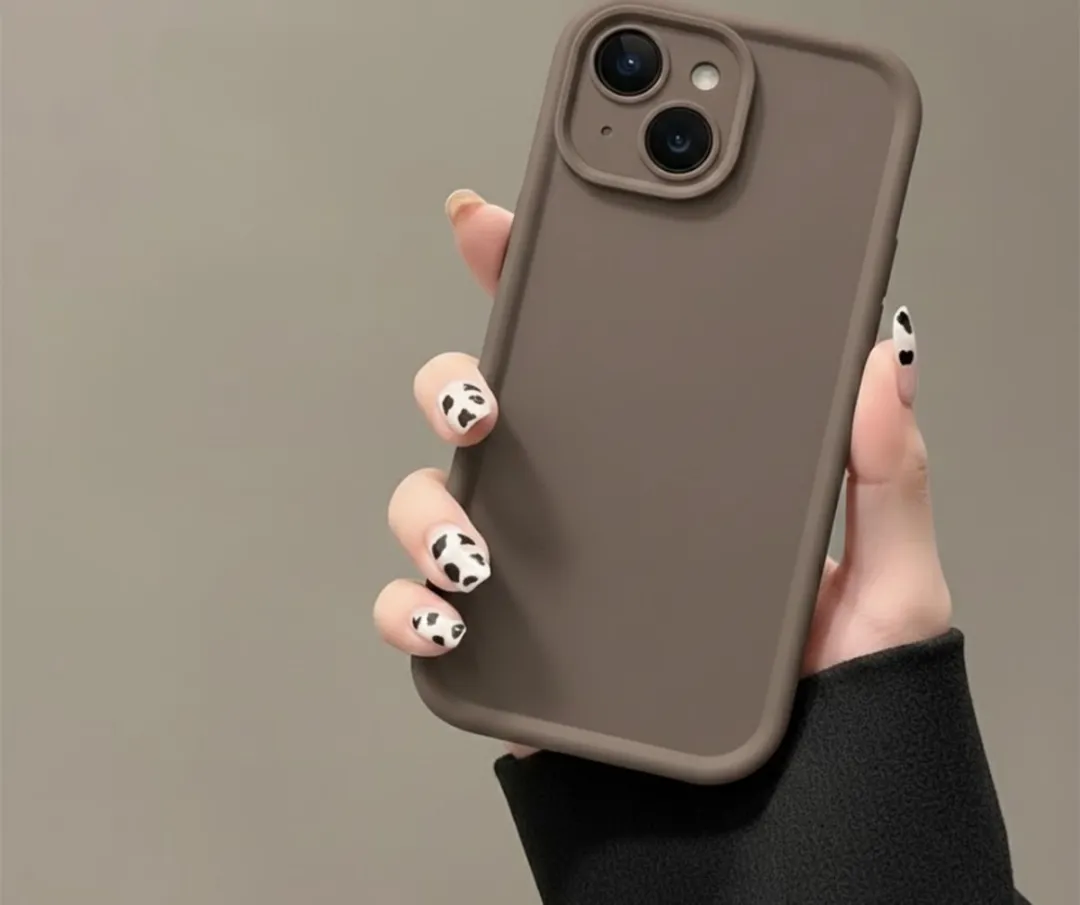 NUVEX iPhone 13 Hoesje 3 Stuks - Zwart/Beige/Bruin