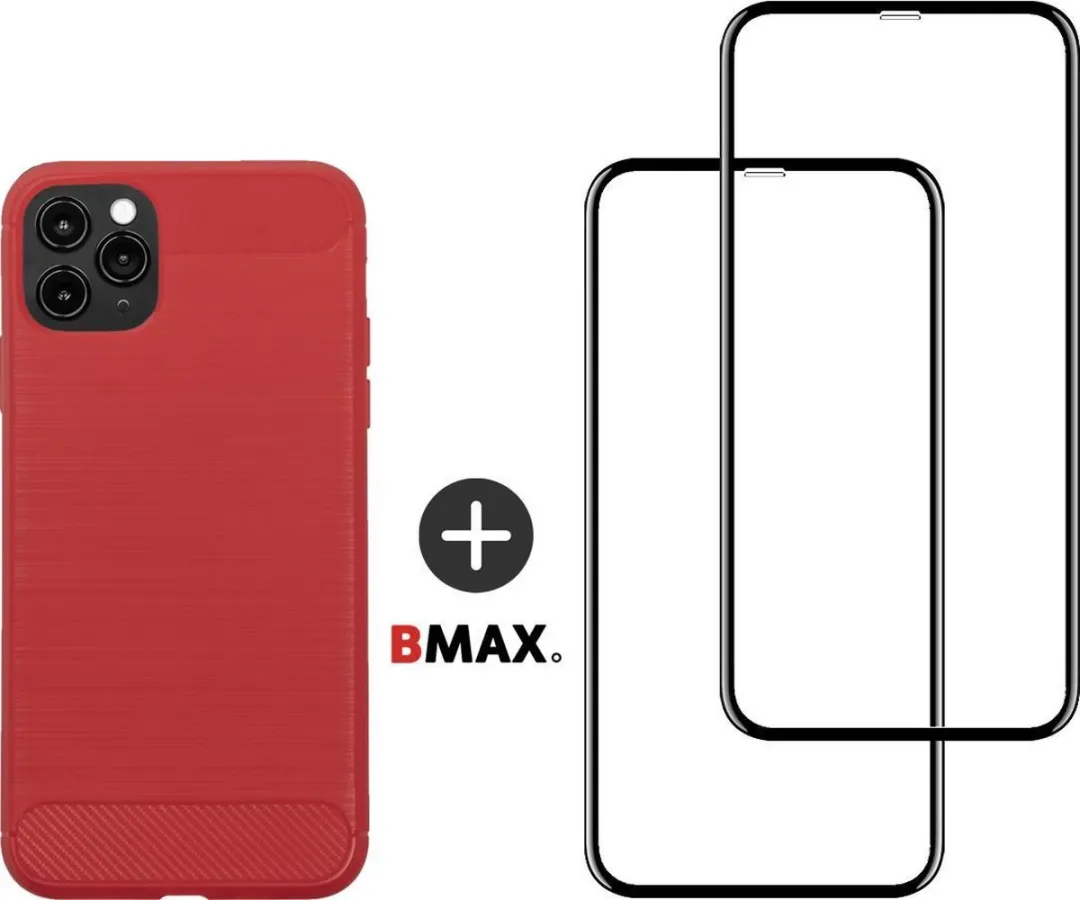 BMAX iPhone 11 Pro Max Hoesje Rood