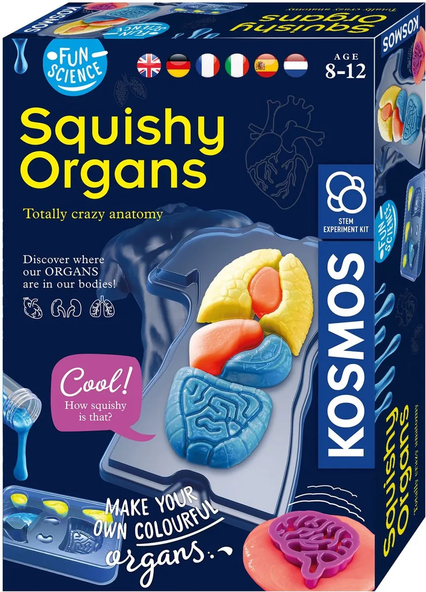 Kosmos Squishy Organs Experimenteerset 616816 - Multikleurig