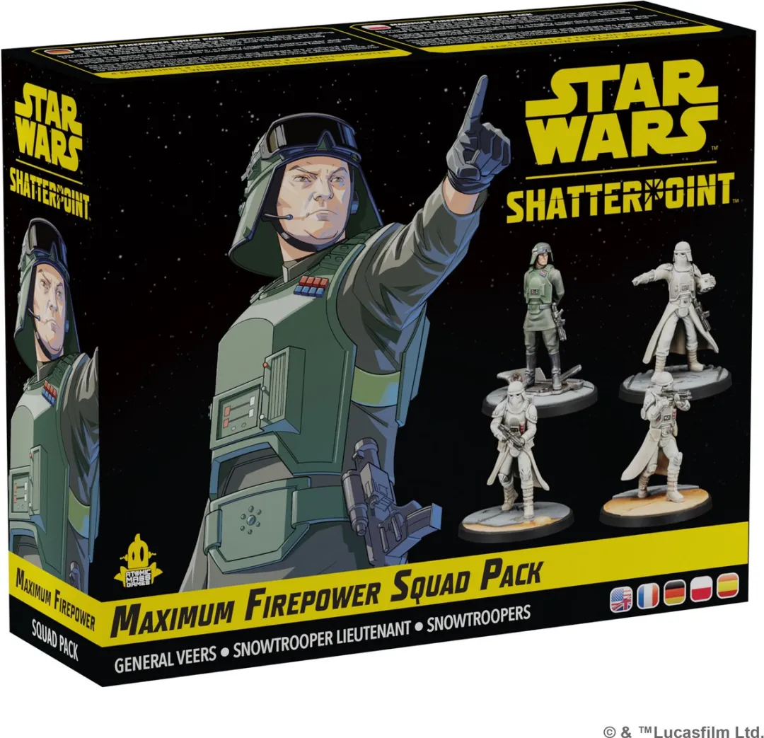 Atomic Mass Games Star Wars Shatterpoint SWP46 Maximum Firepower Squad