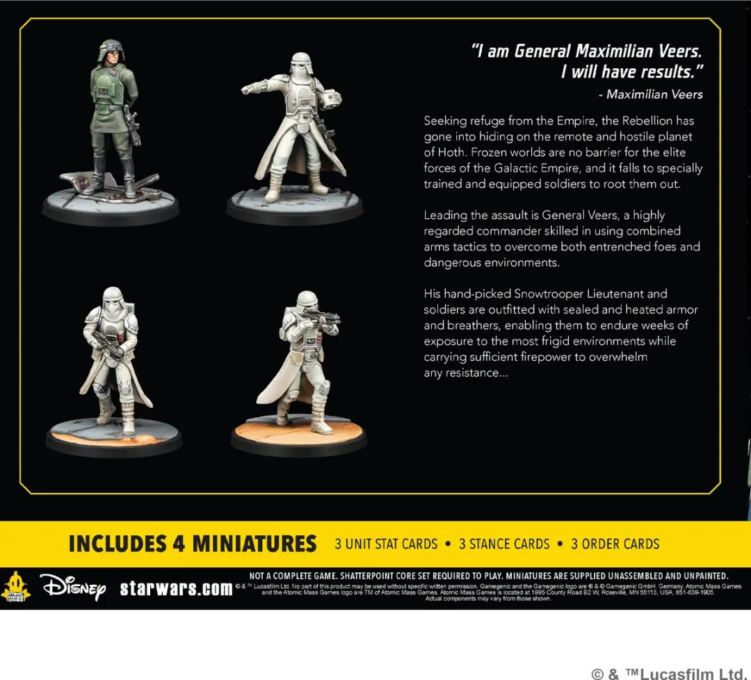 Atomic Mass Games Star Wars Shatterpoint SWP46 Maximum Firepower Squad