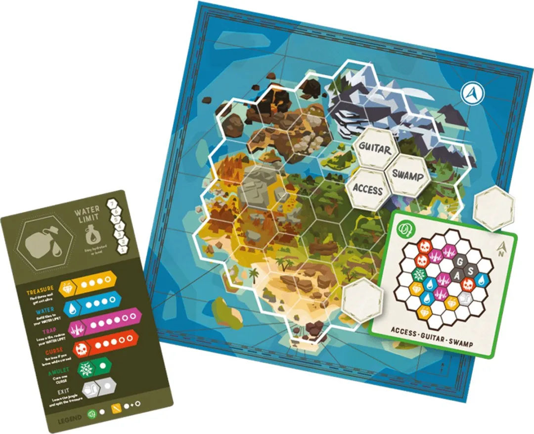 Landmarks - Coöperatief gezelschapsspel - 2-10 spelers - Engels