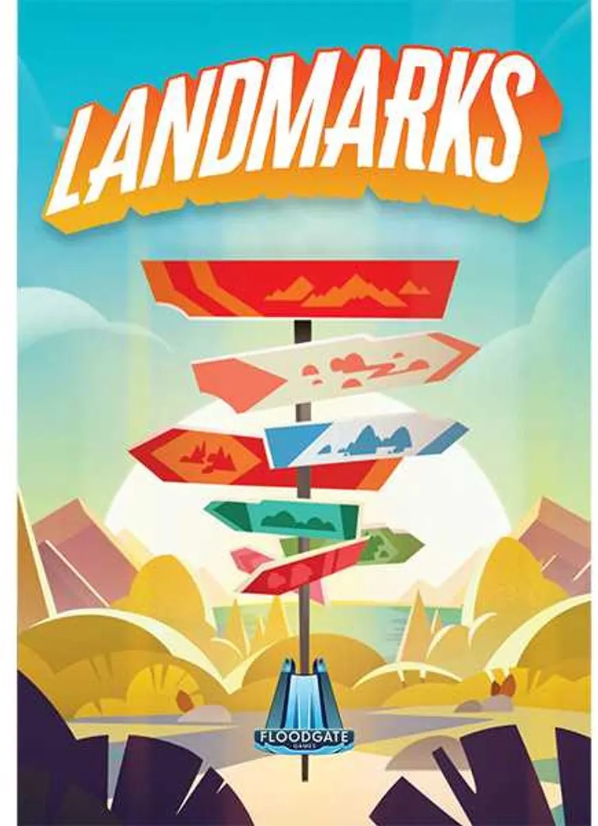 Landmarks - Coöperatief gezelschapsspel - 2-10 spelers - Engels